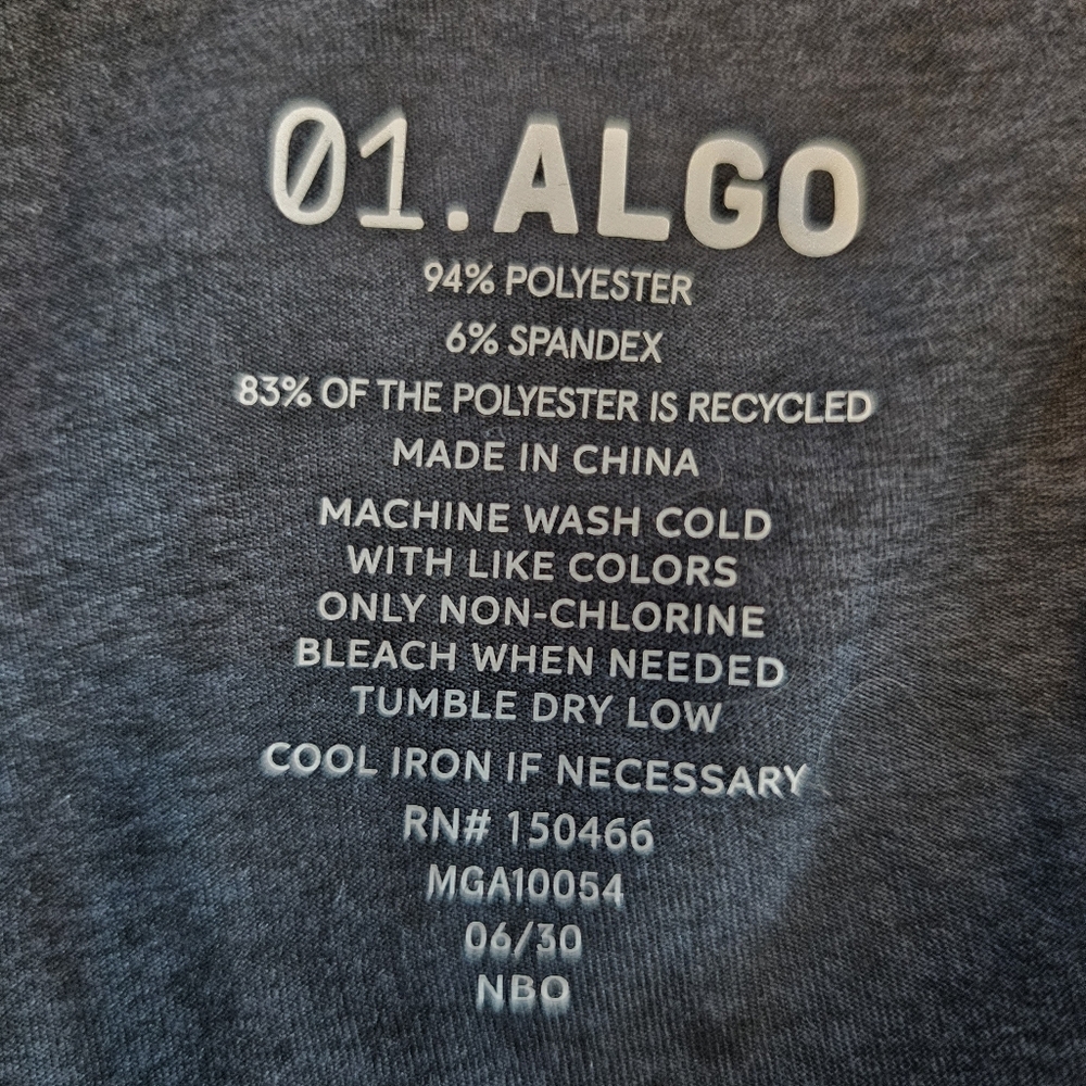 01.Algo Joel Performance Jogger Jersey Pants Mens… - image 5